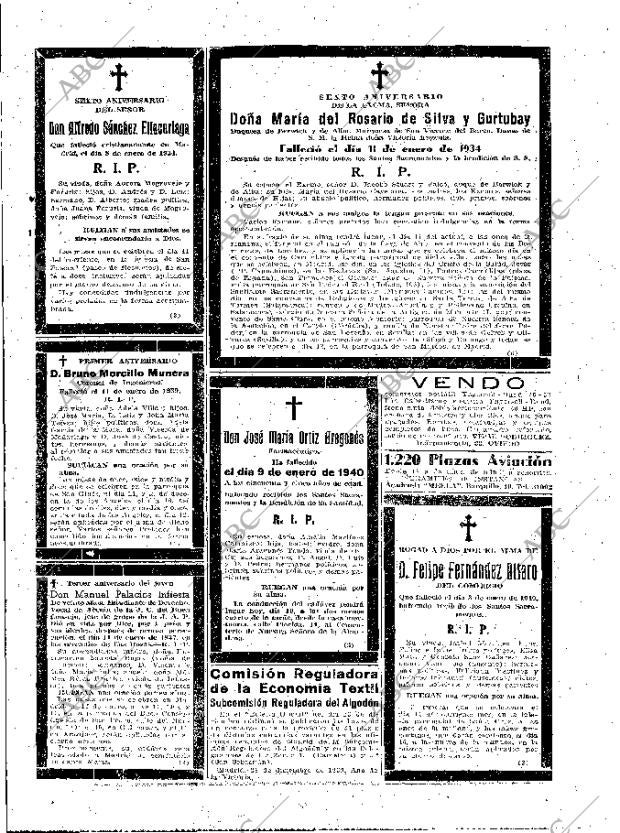 ABC MADRID 10-01-1940 página 15