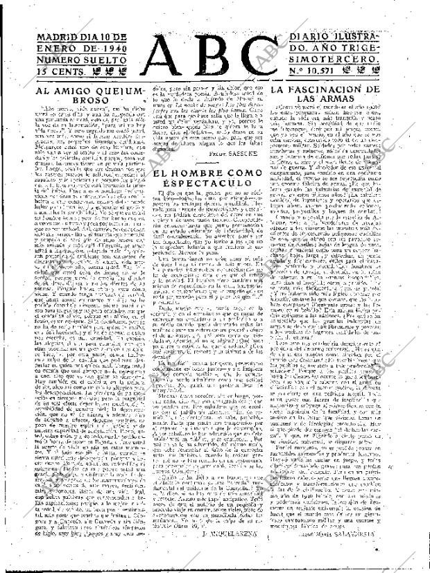 ABC MADRID 10-01-1940 página 3