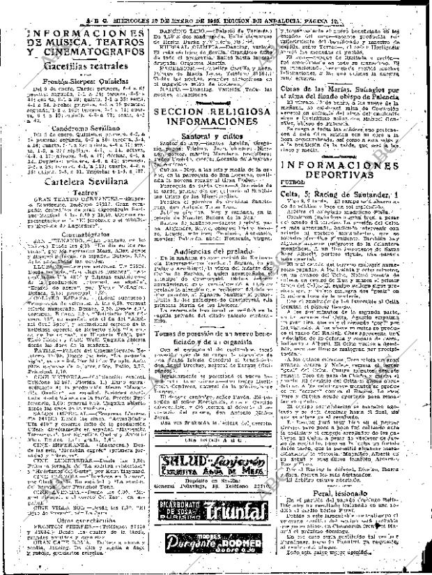 ABC SEVILLA 10-01-1940 página 12