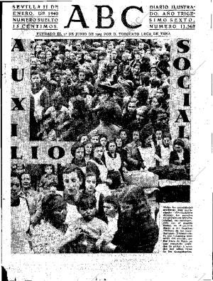 ABC SEVILLA 11-01-1940 página 1