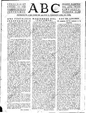 ABC SEVILLA 11-01-1940 página 3