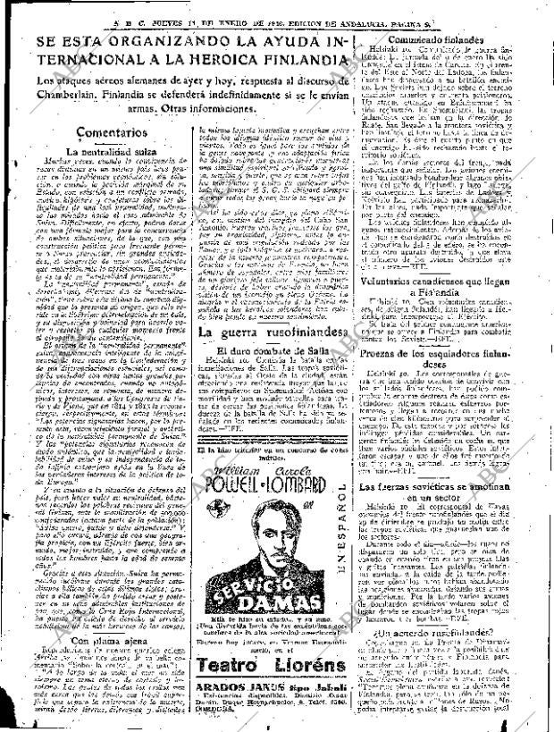 ABC SEVILLA 11-01-1940 página 9