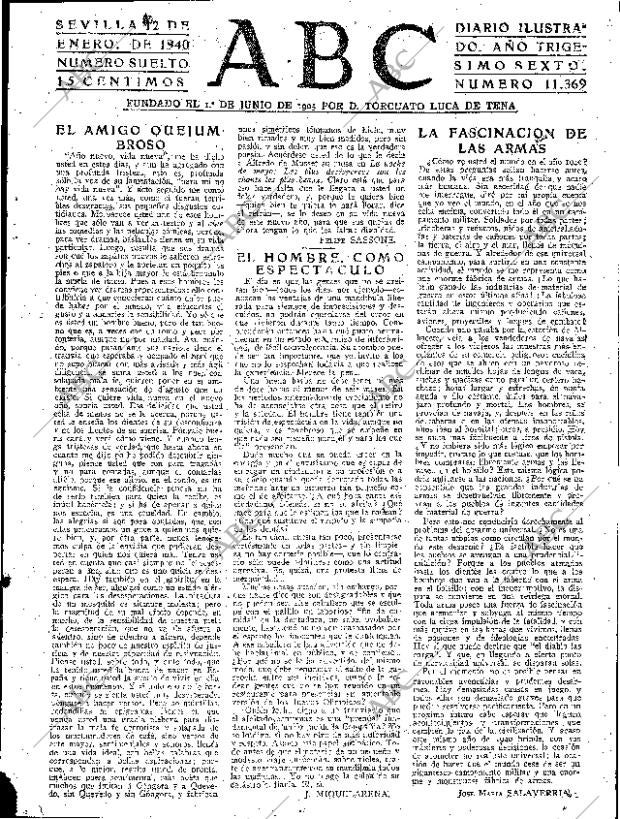 ABC SEVILLA 12-01-1940 página 3