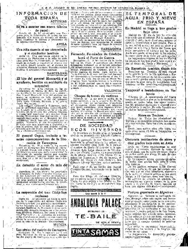 ABC SEVILLA 13-01-1940 página 12