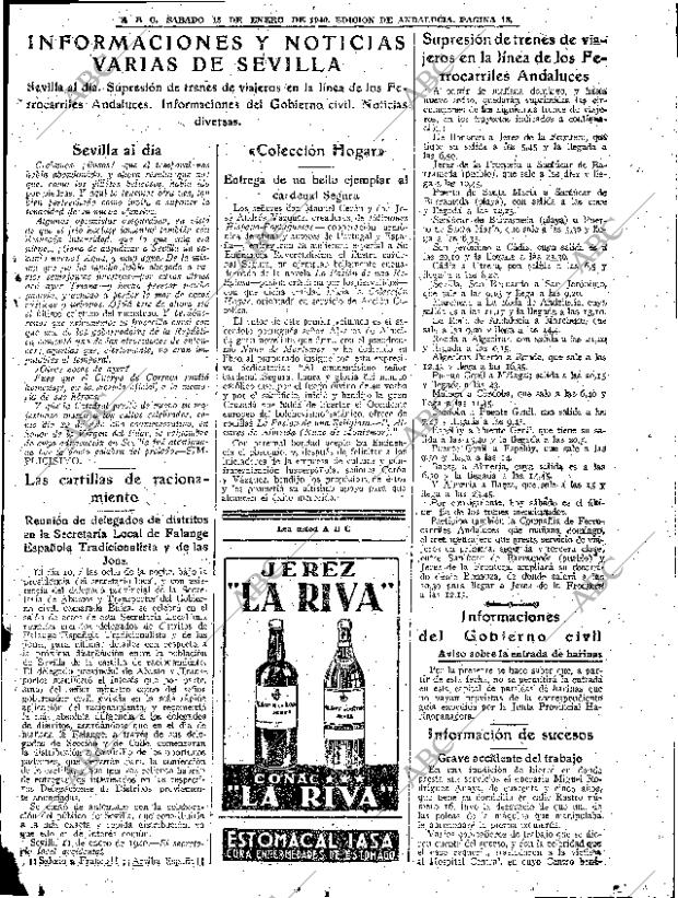 ABC SEVILLA 13-01-1940 página 13