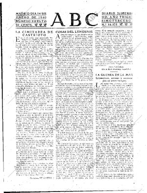 ABC MADRID 14-01-1940 página 3