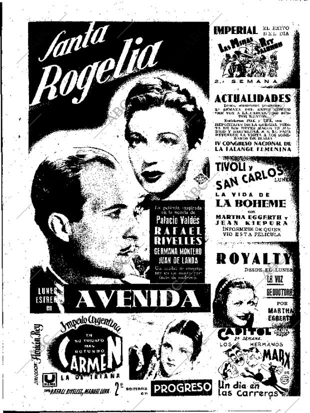 ABC MADRID 14-01-1940 página 9