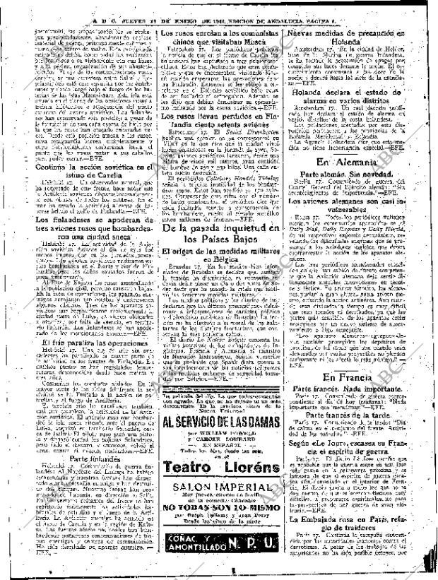 ABC SEVILLA 18-01-1940 página 6