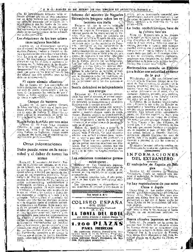 ABC SEVILLA 18-01-1940 página 8