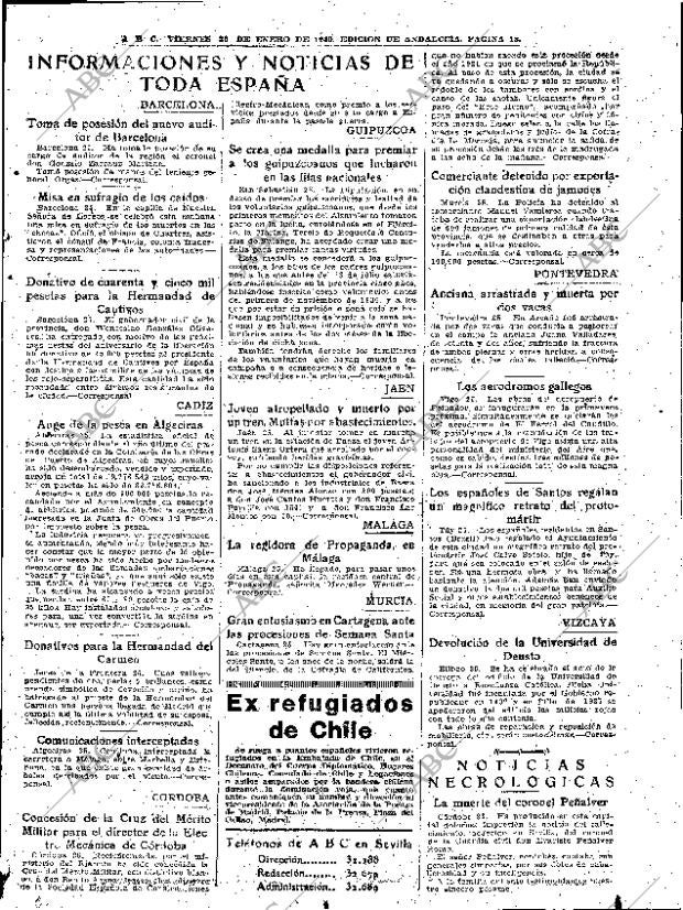 ABC SEVILLA 26-01-1940 página 13