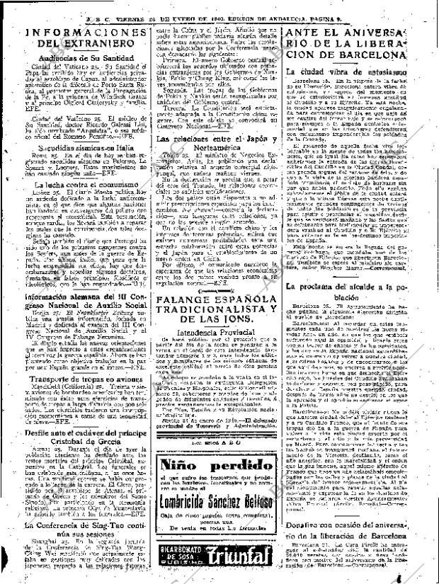 ABC SEVILLA 26-01-1940 página 9