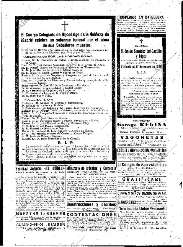 ABC MADRID 01-02-1940 página 2