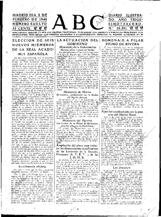 ABC MADRID 02-02-1940 página 7