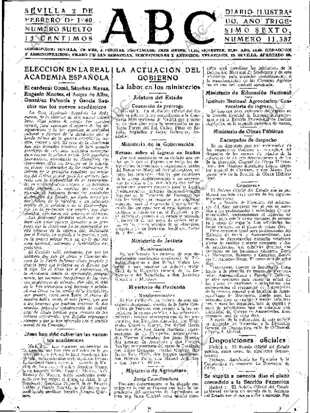 ABC SEVILLA 02-02-1940 página 5