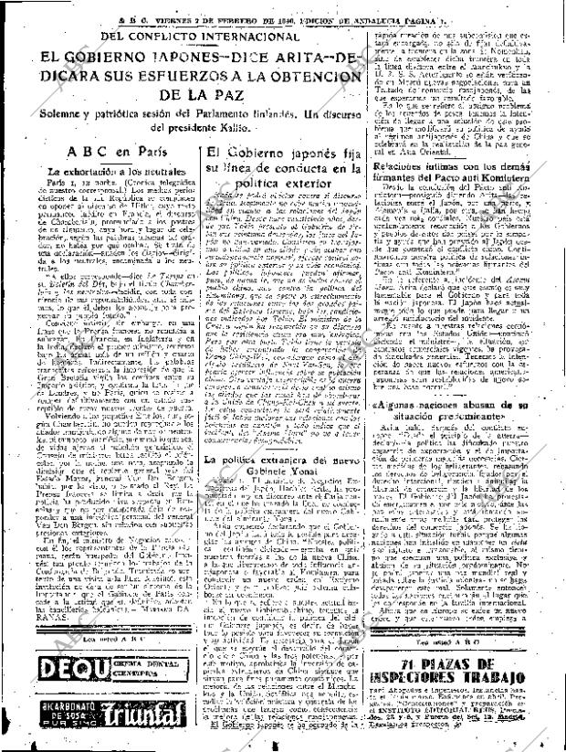 ABC SEVILLA 02-02-1940 página 7