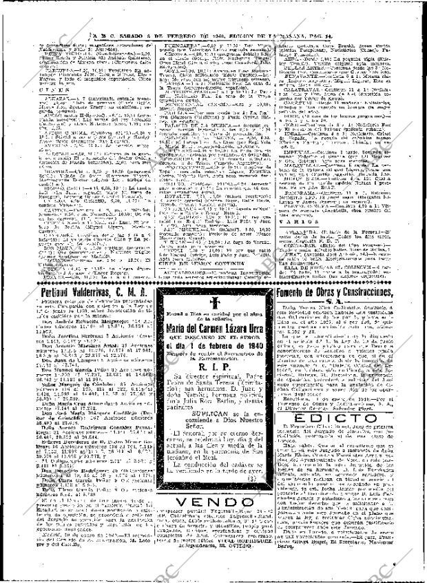 ABC MADRID 03-02-1940 página 14