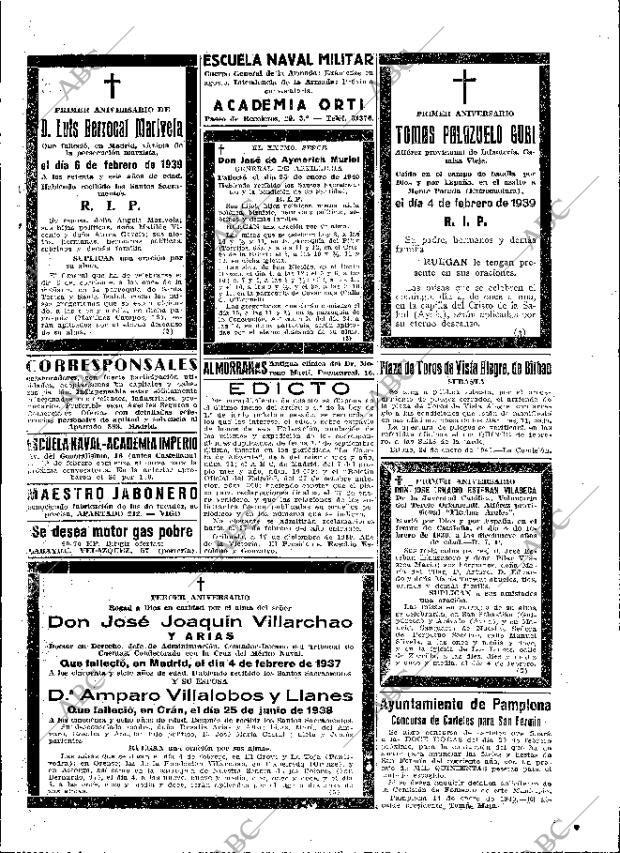 ABC MADRID 03-02-1940 página 15