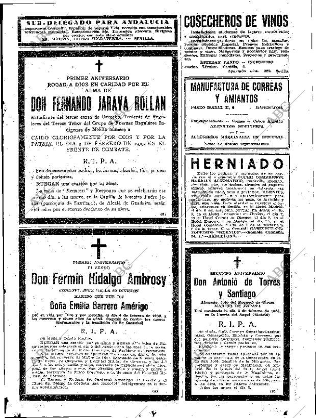 ABC SEVILLA 03-02-1940 página 15