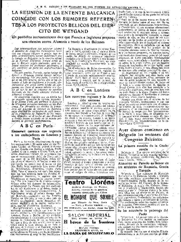 ABC SEVILLA 03-02-1940 página 7