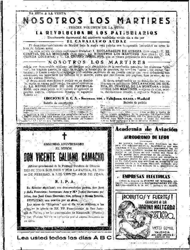 ABC SEVILLA 09-02-1940 página 2