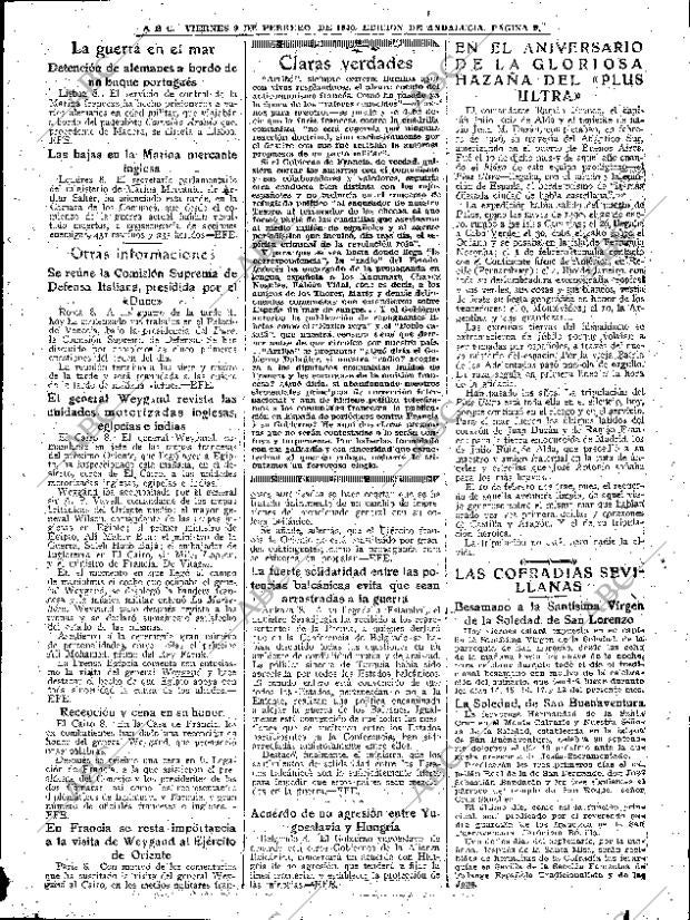ABC SEVILLA 09-02-1940 página 9