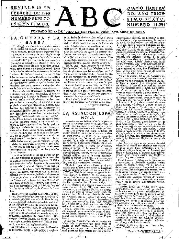 ABC SEVILLA 10-02-1940 página 3