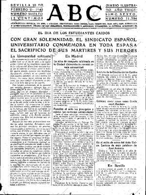 ABC SEVILLA 10-02-1940 página 5