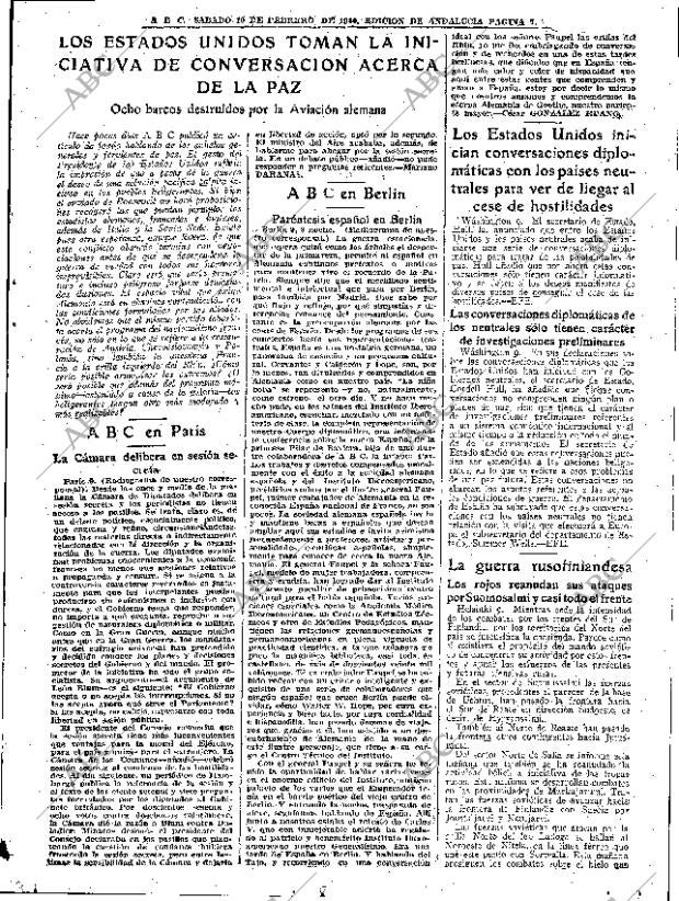 ABC SEVILLA 10-02-1940 página 7