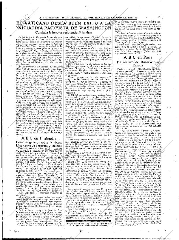 ABC MADRID 11-02-1940 página 13