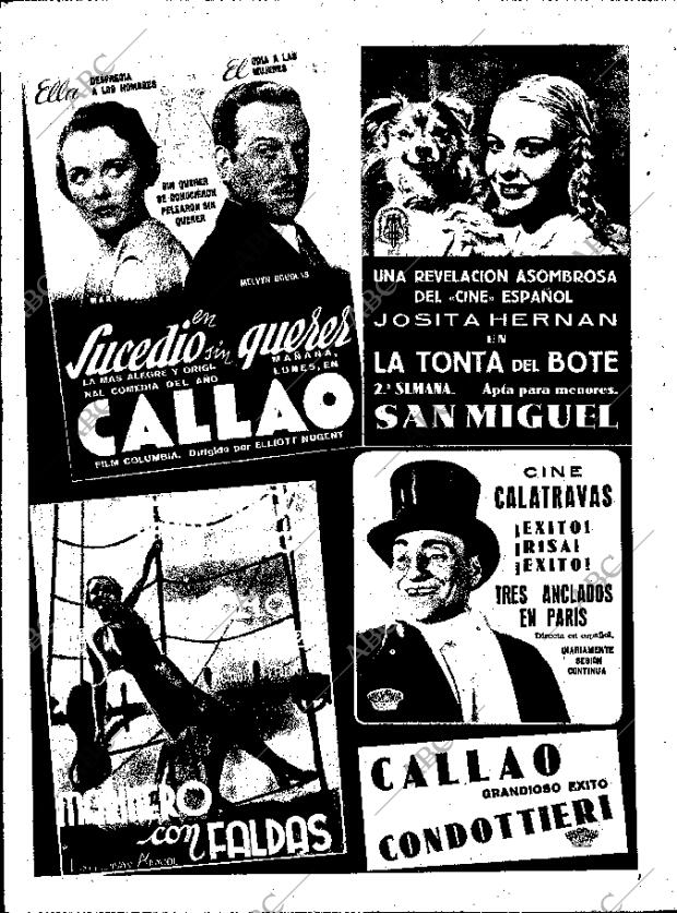 ABC MADRID 11-02-1940 página 8
