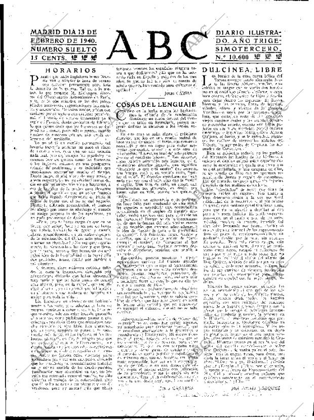 ABC MADRID 13-02-1940 página 3