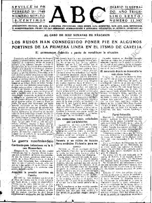 ABC SEVILLA 14-02-1940 página 5