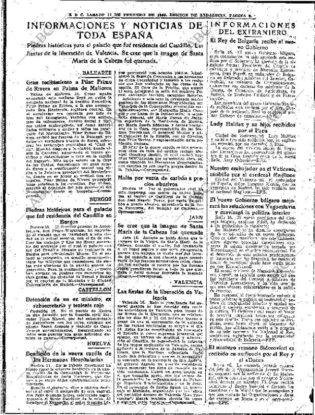 ABC SEVILLA 17-02-1940 página 8