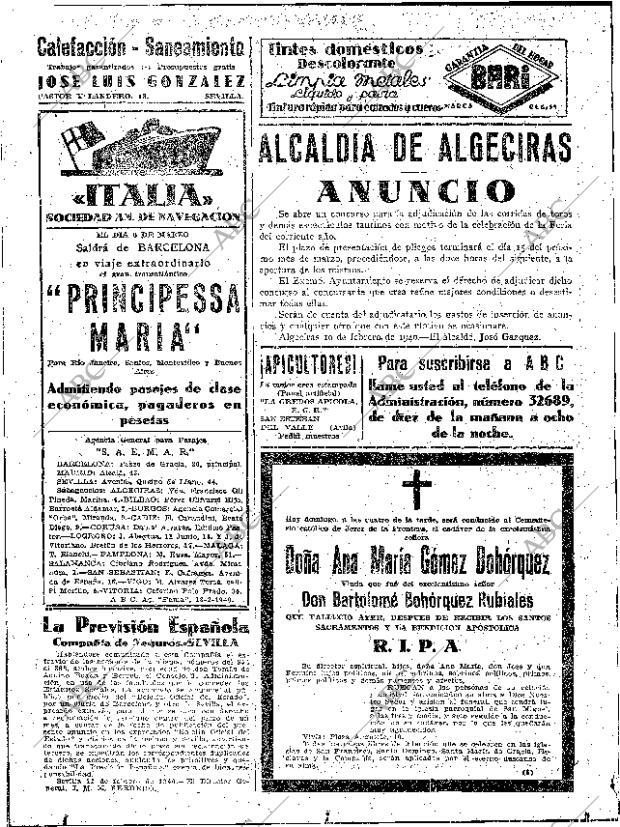 ABC SEVILLA 18-02-1940 página 14