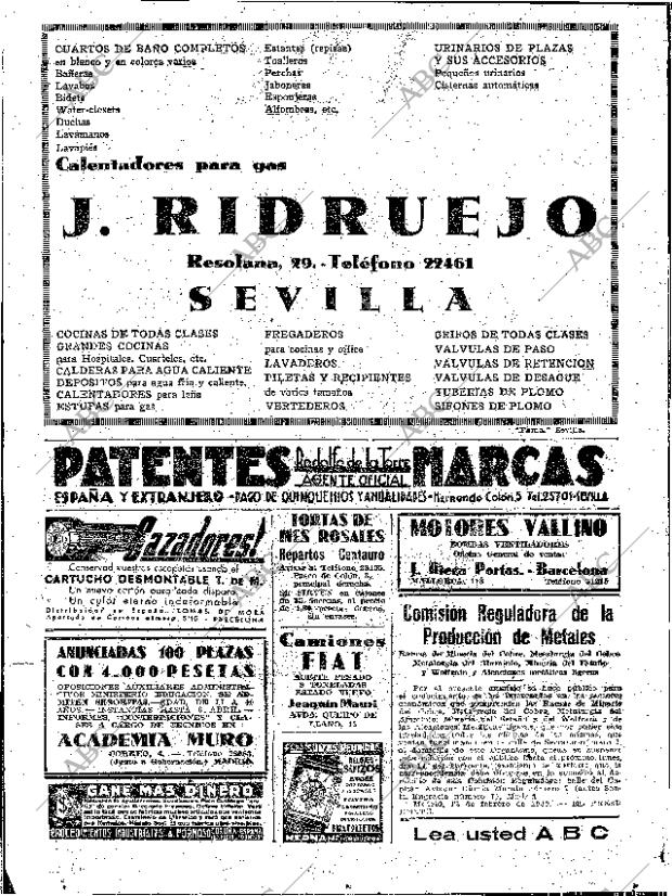 ABC SEVILLA 18-02-1940 página 2