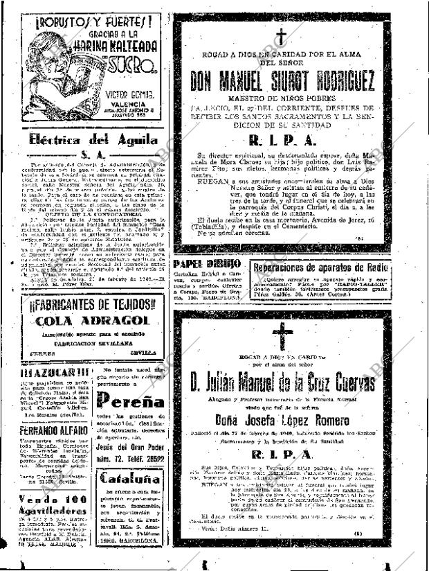 ABC SEVILLA 28-02-1940 página 13