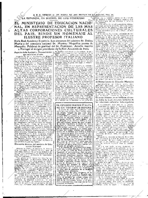 ABC MADRID 01-03-1940 página 11