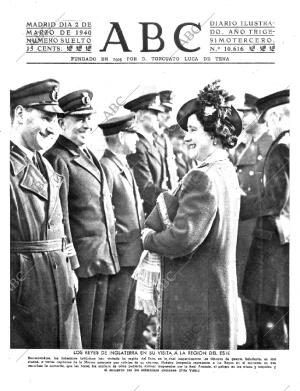 ABC MADRID 02-03-1940 página 1