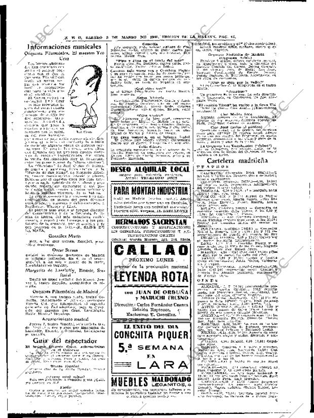 ABC MADRID 02-03-1940 página 15