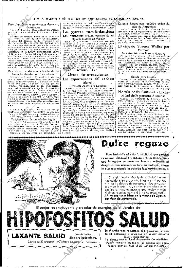 ABC MADRID 05-03-1940 página 10