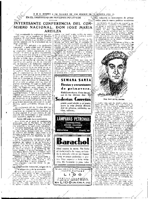 ABC MADRID 05-03-1940 página 11