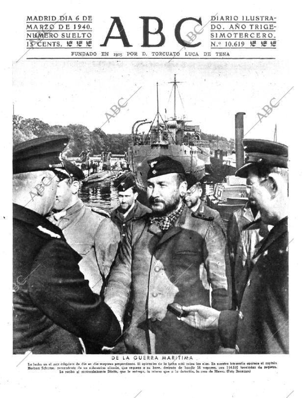 ABC MADRID 06-03-1940 página 1