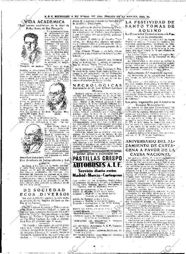 ABC MADRID 06-03-1940 página 10