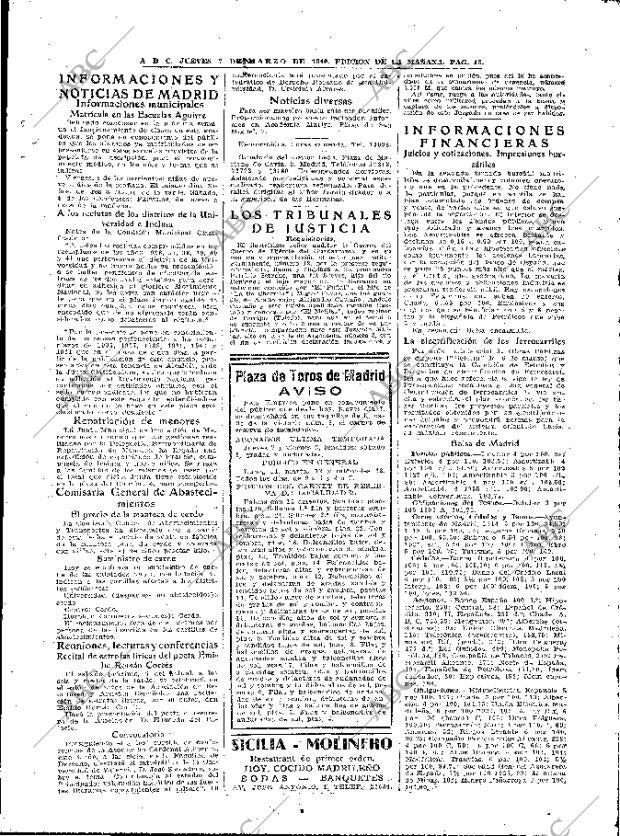 ABC MADRID 07-03-1940 página 13