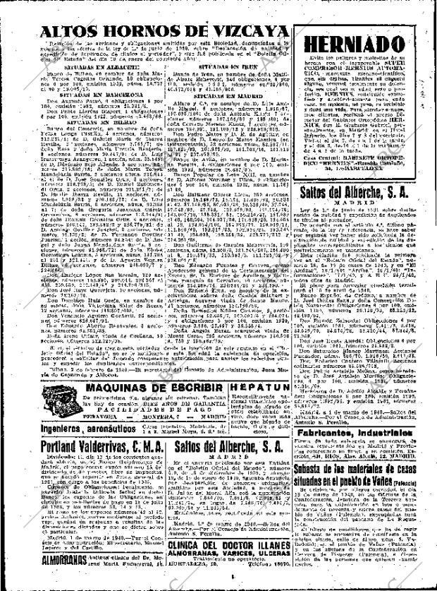ABC MADRID 07-03-1940 página 20