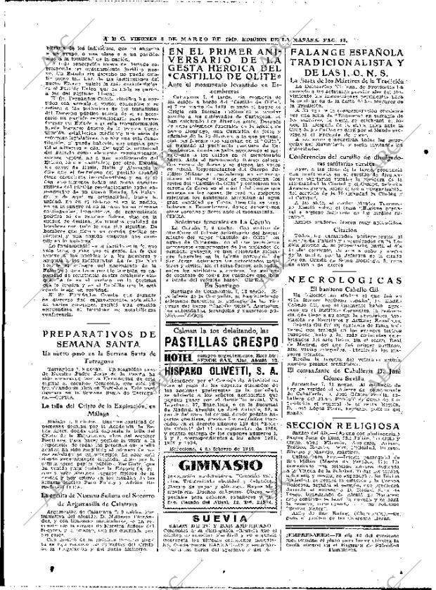 ABC MADRID 08-03-1940 página 10