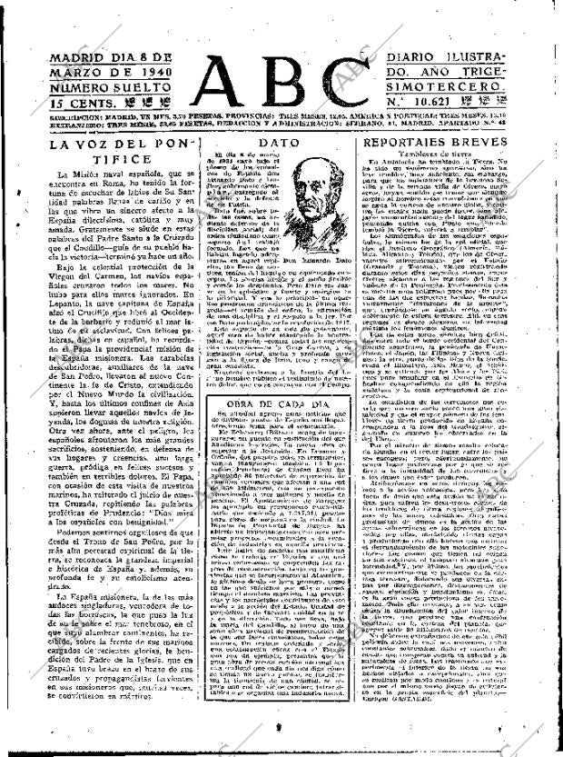 ABC MADRID 08-03-1940 página 5