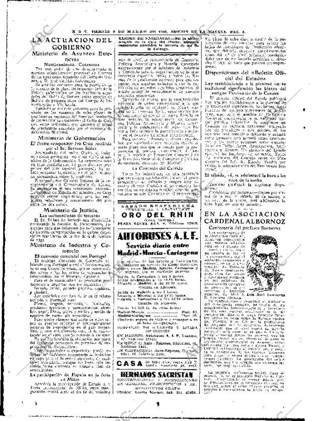ABC MADRID 08-03-1940 página 6