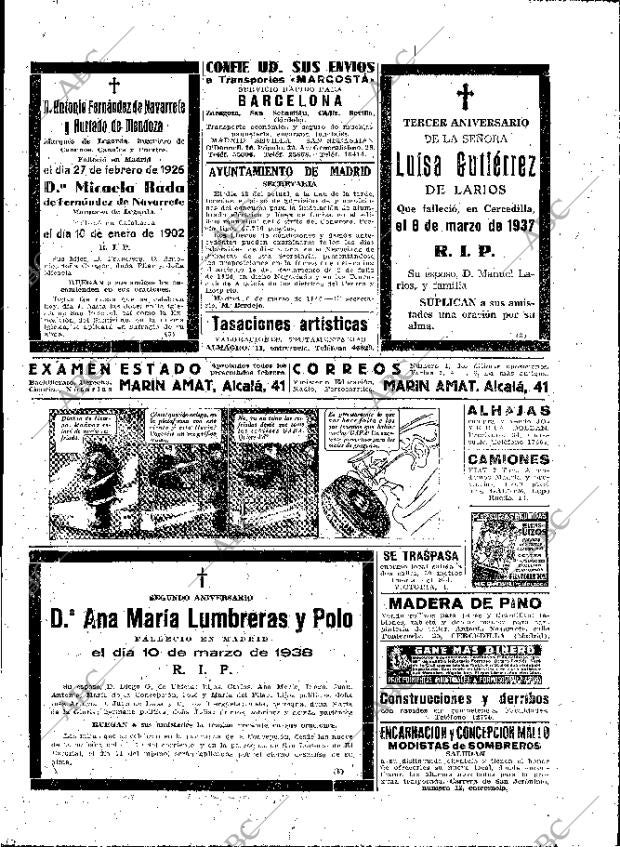 ABC MADRID 09-03-1940 página 15