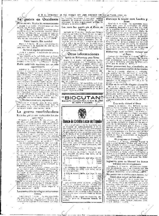 ABC MADRID 10-03-1940 página 14